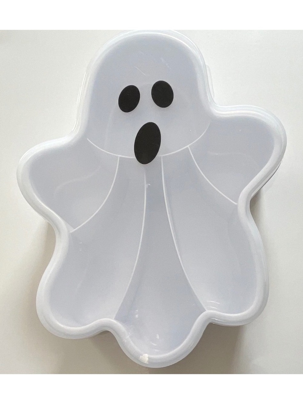 CWC Cook with Color Ghost Snack Box 6 Compartments Halloween Candy Holder